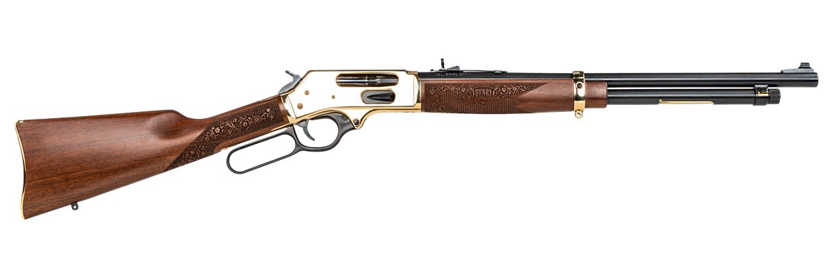 Henry Repeating Arms H0244570 Side Gate Full Size 45-70 Gov 5+1 19.80in Blu