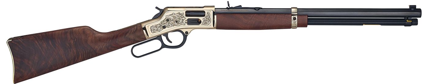 Henry H006GD Side Gate Deluxe 44 Mag/44 Special 10+1 20in Blued Octagon Bar view 2