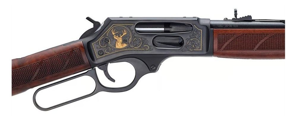 Henry Repeating Arms H009GWL Side Gate Wildlife Full Size 30 Win 5+1 20in B view 2