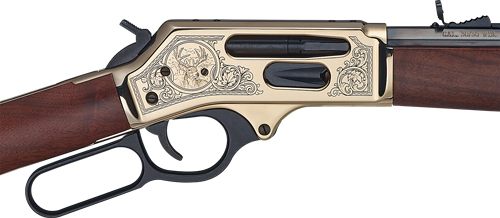 Henry Repeating Arms H009BGWL Wildlife 30 Win 5+1 20in Blued Octagon, Polis view 6