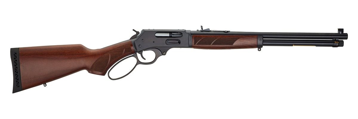 Henry Repeating Arms H010G Side Gate Full Size 45-70 Gov 4+1 18.43in Blued