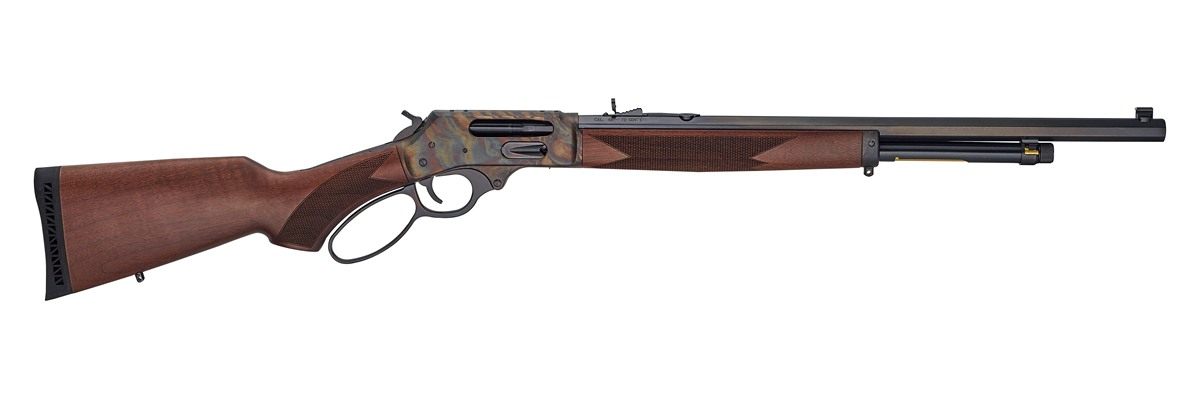 Henry Repeating Arms H010GCC Side Gate Full Size 45-70 Gov 4+1 22in Blued O