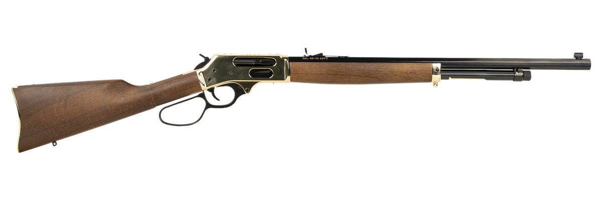 Henry Repeating Arms H010BG Side Gate 45-70 Gov 4+1 22in Blued Octagon Barr