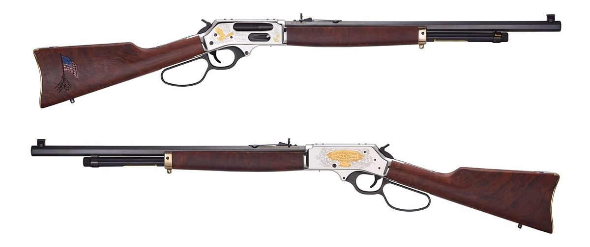 Henry Repeating Arms H010BGMC Spirit Of The Corps 45-70 Gov 4+1 22in Black view 2