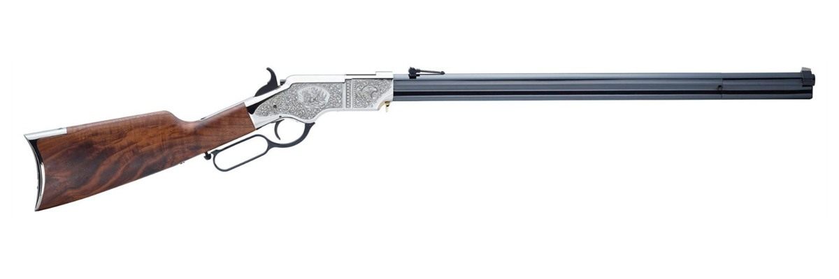 Henry Repeating Arms H011SD Original Silver Deluxe Full Size 44-40 Win 13+1