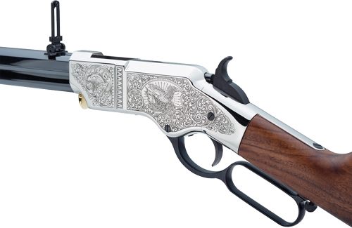 Henry Repeating Arms H011SD Original Silver Deluxe Full Size 44-40 Win 13+1 view 3