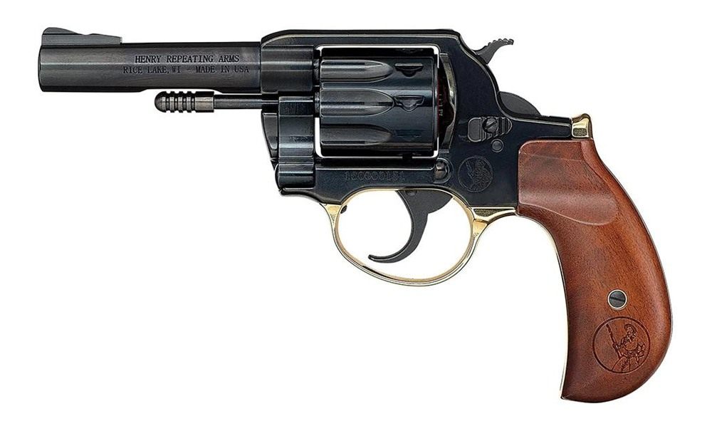 Henry Repeating Arms H016BD Golden Boy 22 LR 10 Shot 4in Blued Steel Barrel view 2