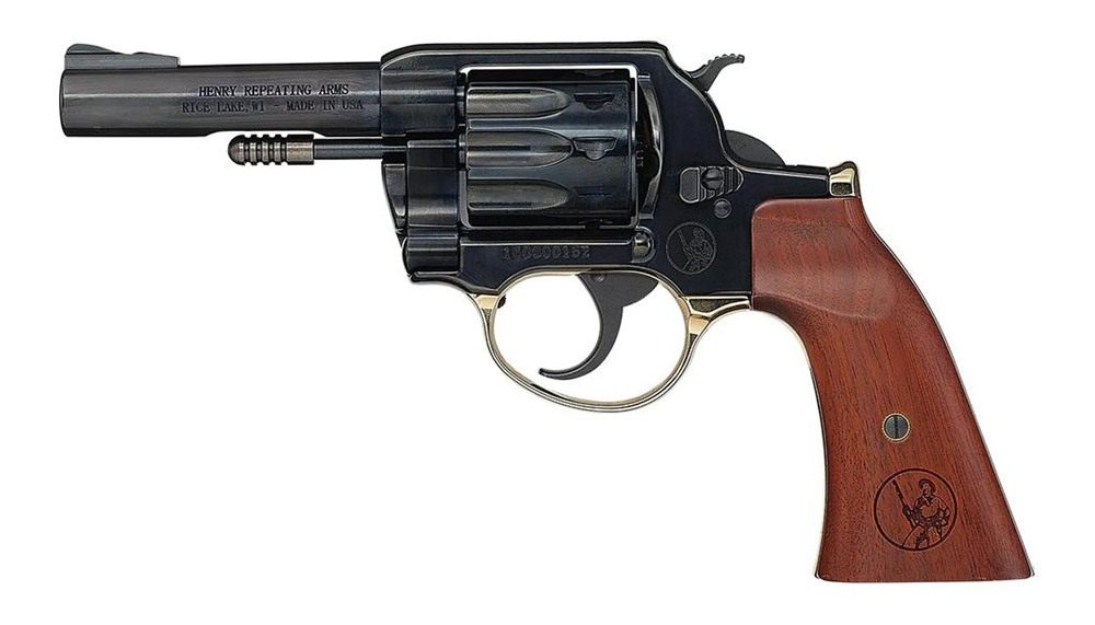 Henry Repeating Arms H016GD Golden Boy 22 LR 10 Shot 4in Blued Steel Barrel view 3