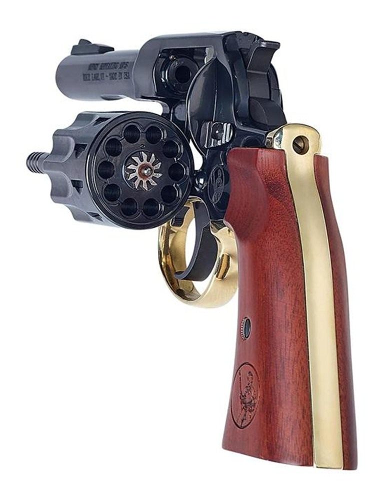 Henry Repeating Arms H016GD Golden Boy 22 LR 10 Shot 4in Blued Steel Barrel view 4