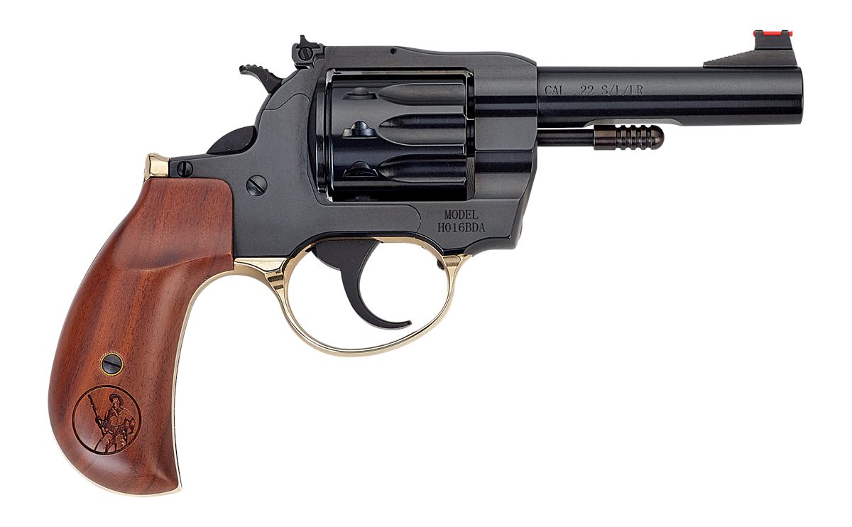 Henry H016BDA Golden Boy 22 S/L/LR 10 Shot 4in Blued Round Barrel, Cylinder