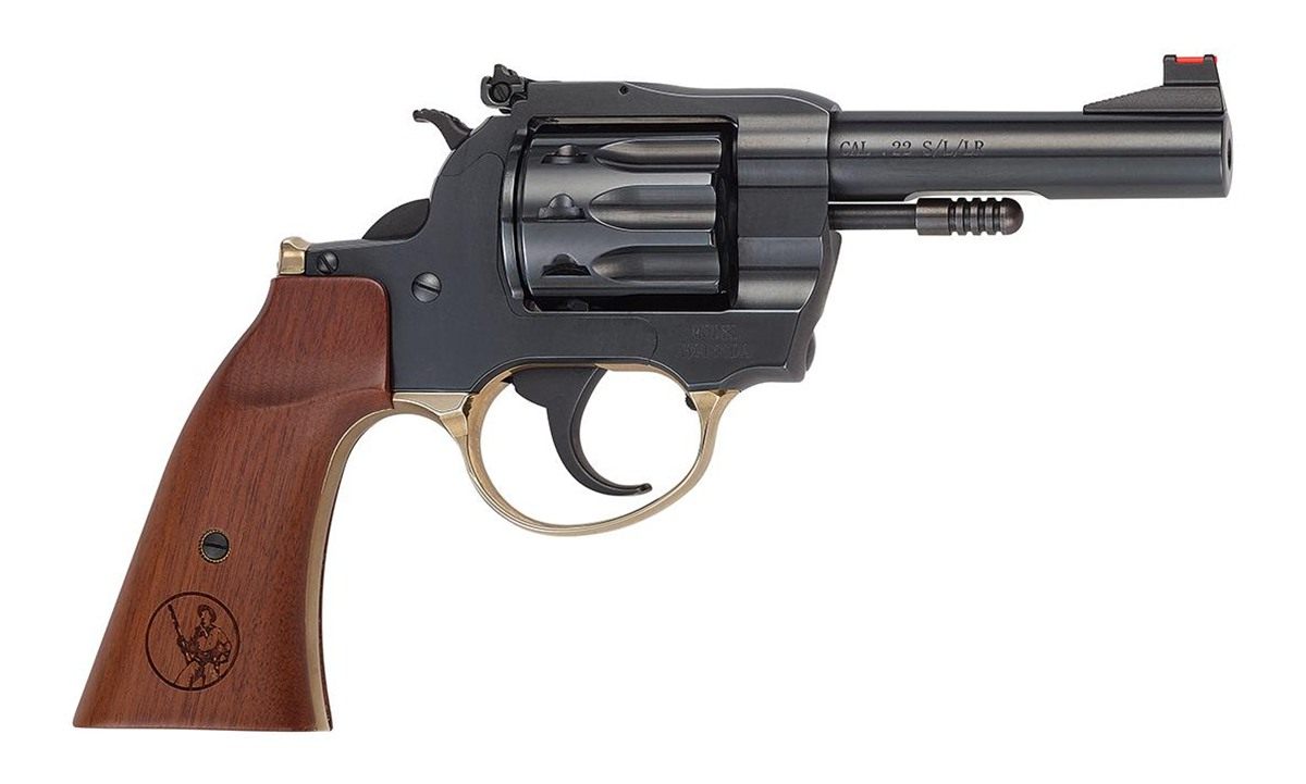 Henry Repeating Arms H016GDA Golden Boy 22 S/L/LR 10 Shot 4in Blued Round B view 2