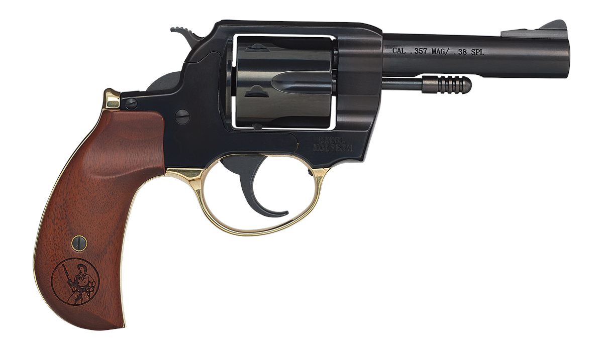 Henry Repeating Arms H017BDM Big Boy 38 Special/357 Mag 6 Shot 4in Blued Ro