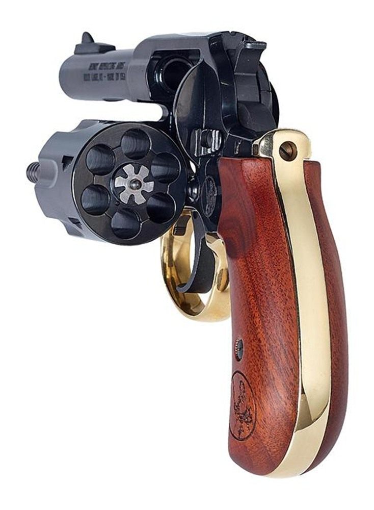 Henry Repeating Arms H017BDM Big Boy 38 Special/357 Mag 6 Shot 4in Blued Ro view 3