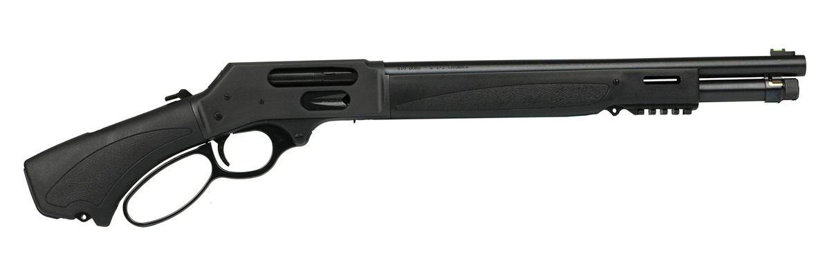 Henry H018XAH410 Axe 5+1 15.14in 410 Bore Blued Steel Barrel, Drilled Tappe view 2
