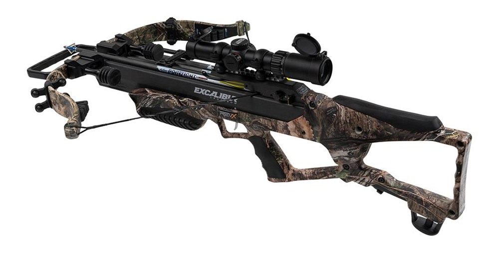 Excalibur Crossbows Revx Crossword 400 fps with Overwatch Scope Mossy Oak D