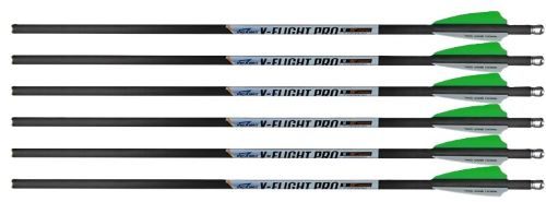 Excalibur Crossbows Arrow V-Flight PRO 18in 6PK (Fits Hybrid-X)