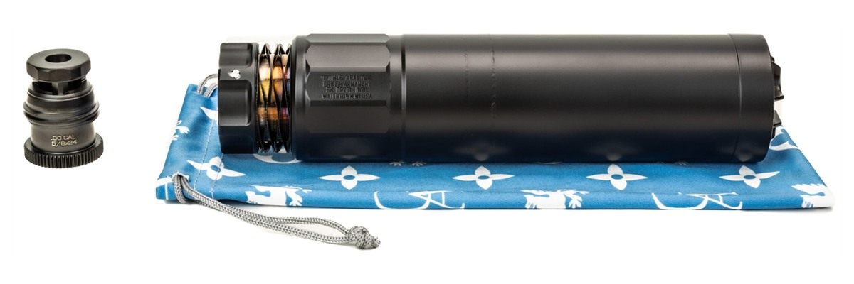 Griffin Armament Suppressor Optimus 7 Dual Lok Blk