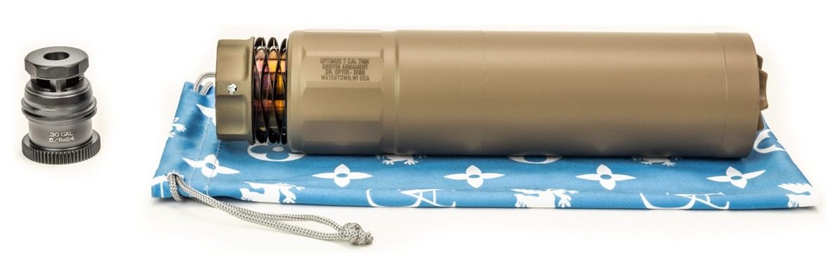 Griffin Armament Suppressor Optimus 7 Dual Lok Fde
