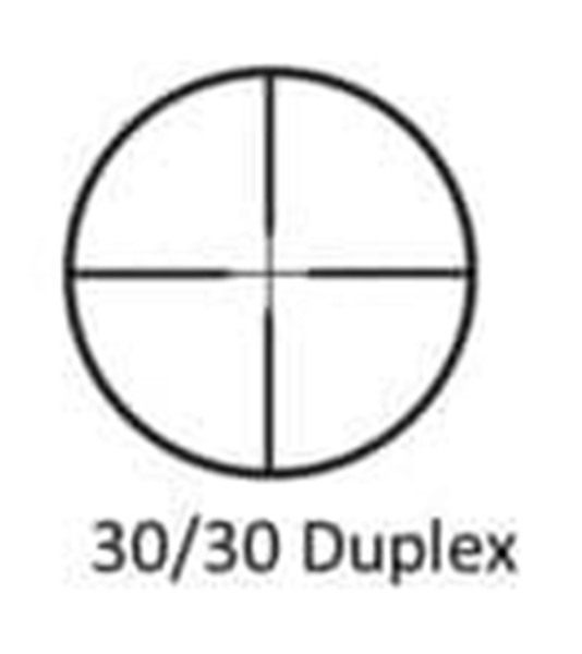 BSA 6-18X40mm, 30/30 Duplex Reticle, Side Parallax, Black view 3