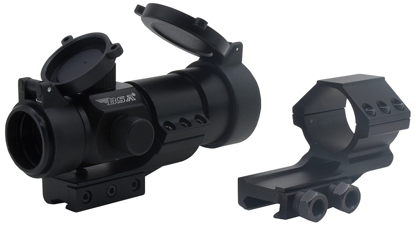 BSA 30RD-2M, Red-Dot Sight, 5 MOA Illuminated Reticle, Matte Black