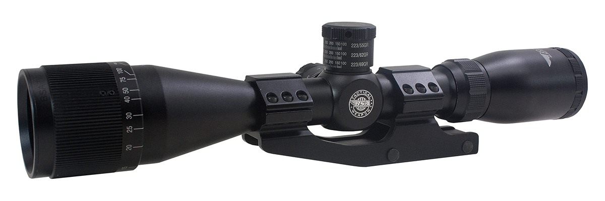 Gamo BSA Optics TW-312X40W1PMTB Tactical Weapon Scope, One Piece Weaver Mou