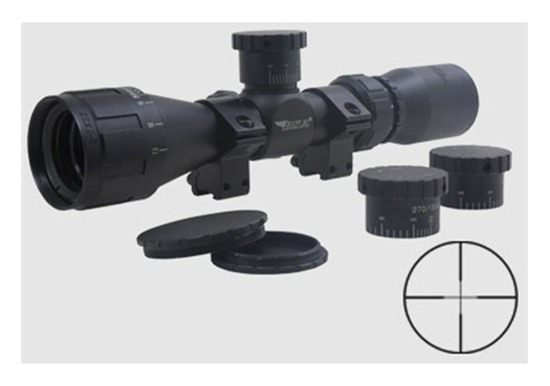 Gamo Outdoor BSA Sweet .22 AO Compact Rifle Scope 2-7x32mm 1in SFP 30/30 Bl view 2