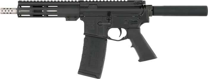 Great Lakes Firearms Ammo GL15223SSPBLK AR-15 Pistol 223 Wylde 30+1 7.50in view 2