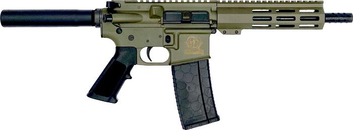 Great Lakes Firearms Ammo AR-15 Pistol .223 Wylde 30rd Magazine 7.5in Nitri