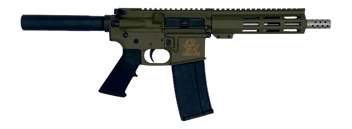 Great Lakes Firearms Ammo GL15223SSPODG AR-15 Pistol 223 Wylde 30+1 7.50in