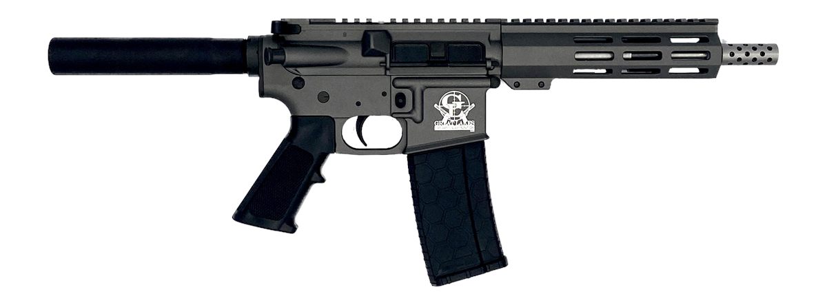 Great Lakes Firearms Ammo GL15223SSPTNG AR-15 Pistol 223 Wylde 30+1 7.50in