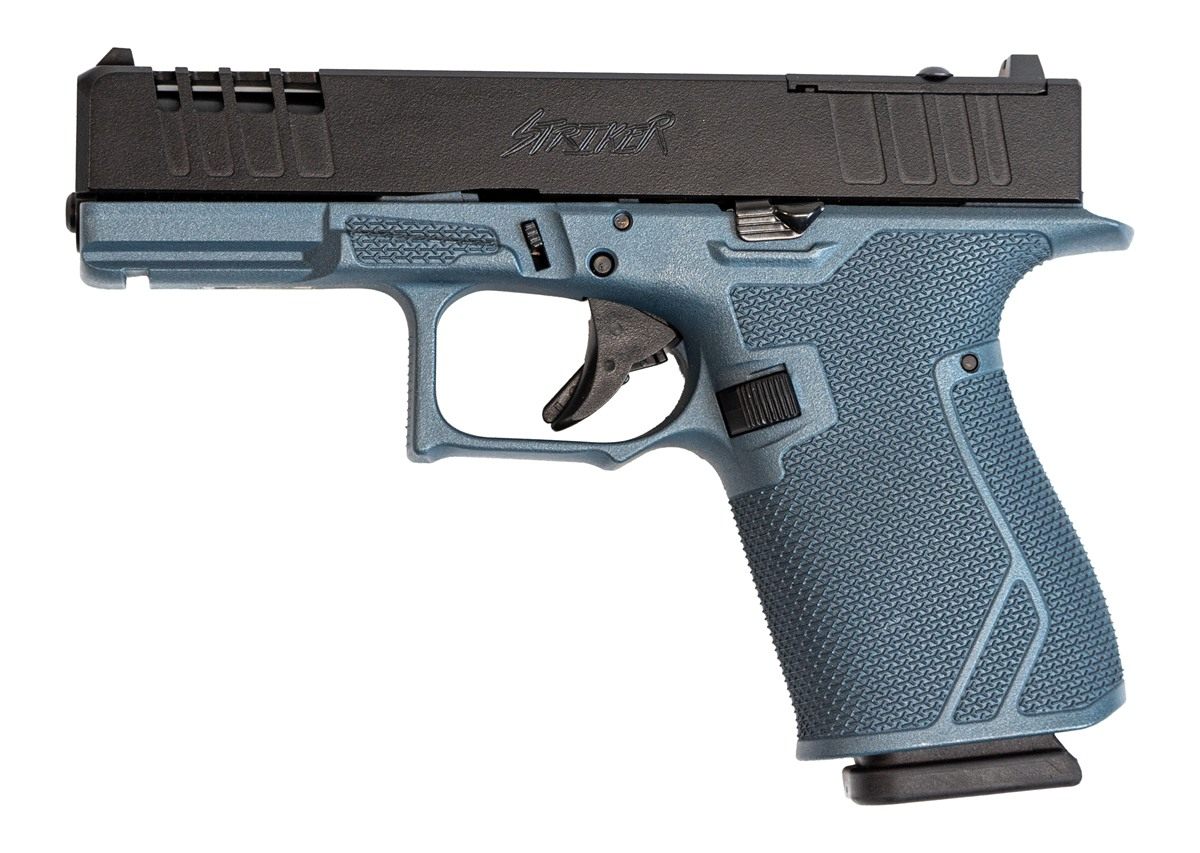 Great Lakes Firearms Ammo GL19BLU Striker 9mm 15+1 4in Front/Rear Serration