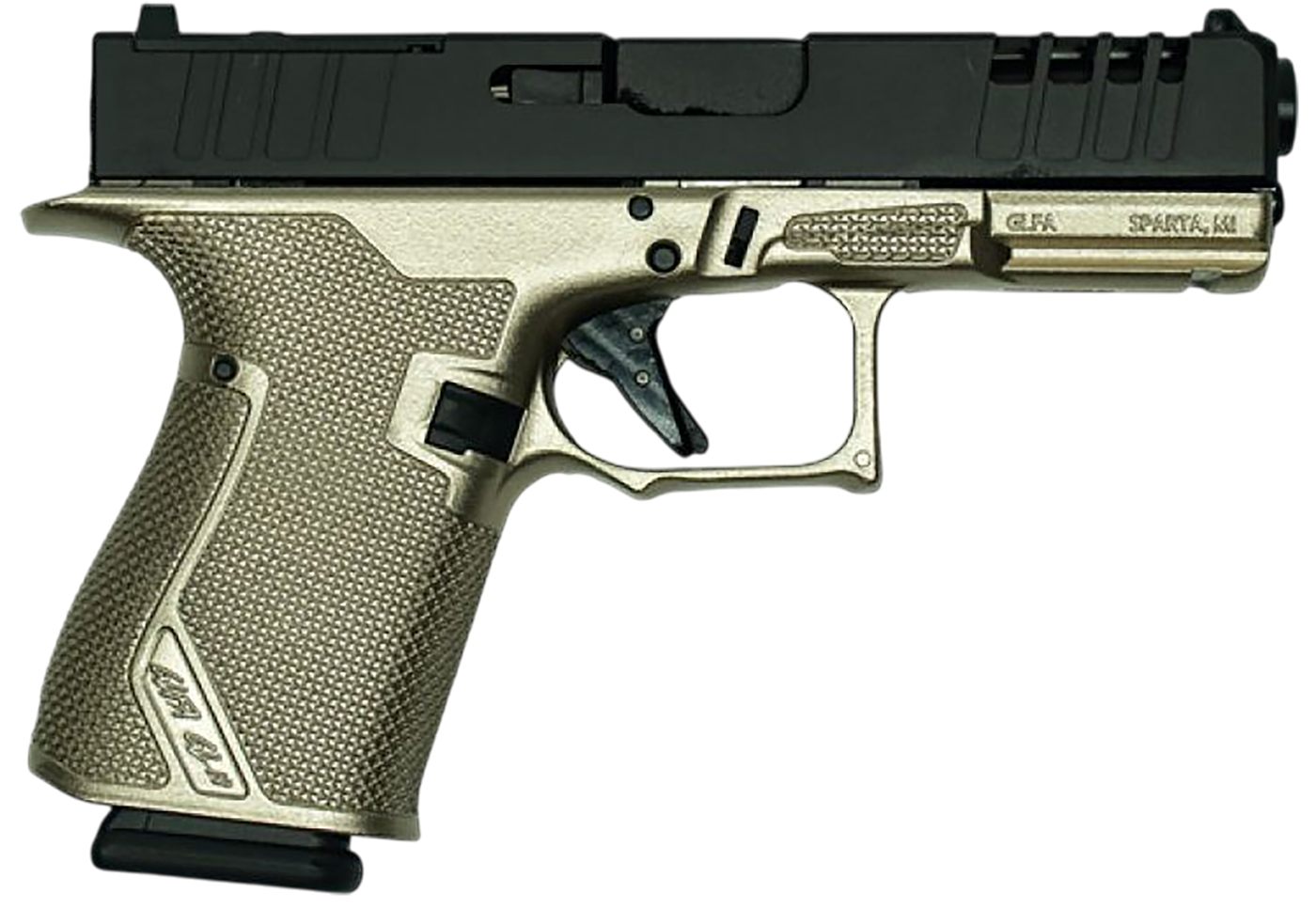 Great Lakes Firearms Ammo GL19GPLT Striker Compact 9mm Luger 15+1 4in Black