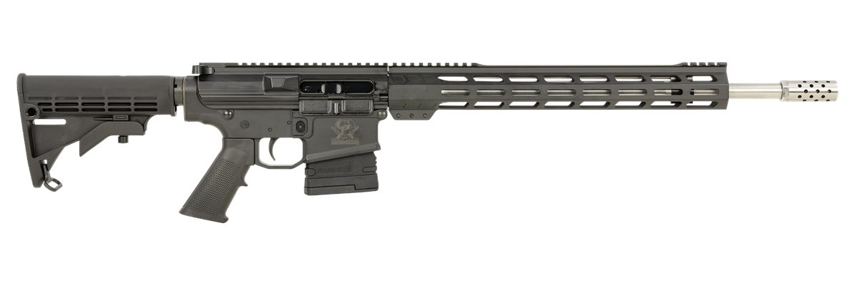 Great Lakes Firearms Ammo GL10308SSBLK AR-10 308 Win 20+1 18in Stainless, B