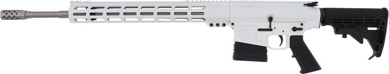 Great Lakes Firearms Ammo Glfa AR10 Rifle 6.5CM 20in S/S BBL 10-Shot White view 2