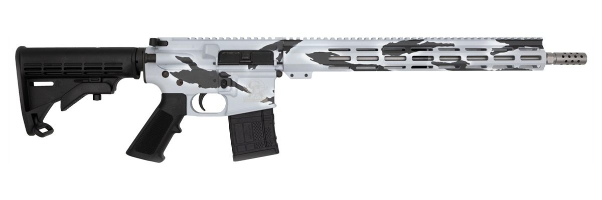 10 Ring Glfa .223 Wylde Rifle 30rd Magazine 16in Threaded Barrel Snow Camo