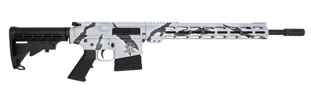 Great Lakes Firearms Glfa Ar-10 308win 18 Pursuit Snow Camo 10rd