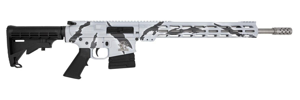 Great Lakes Firearms GL10 308WIN Pursuit Snow Camo/STS 18in 1-10RD
