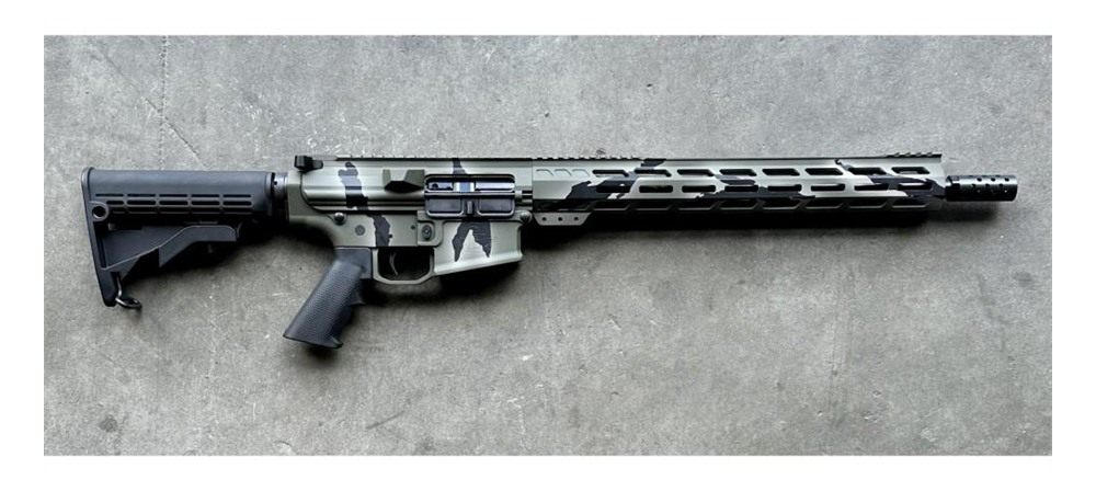 10 Ring Glfa Tactical Pursuit Rifle .308 Win 10rd Magazine 16in Barrel Gree view 2