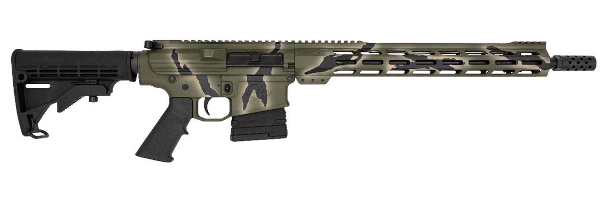 10 Ring Glfa Tactical Pursuit Rifle .308 Win 10rd Magazine 16in Barrel Gree view 3