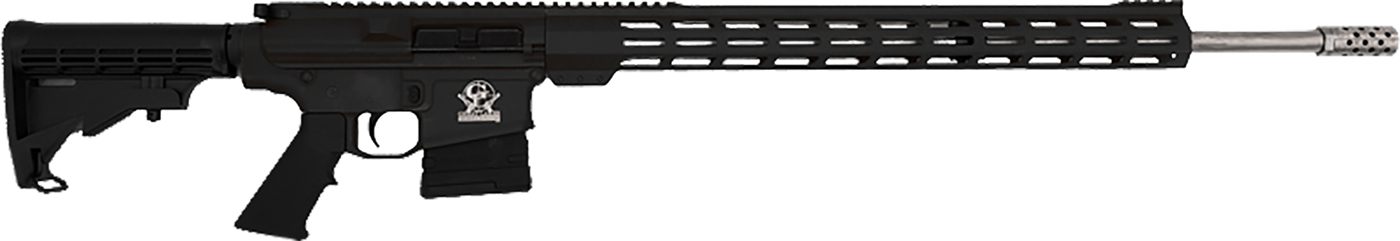 Great Lakes Firearms Ammo GL10243SSBLK AR-10 243 Win 5+1 24in Stainless Thr