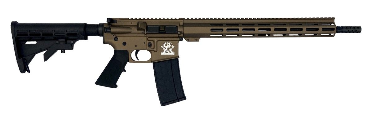 Great Lakes Firearms Glfa Ar-15 300blk 16 Bronze 30rd