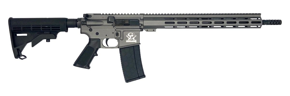 Great Lakes Firearms Glfa Ar-15 300blk 16 Tungsten 30rd