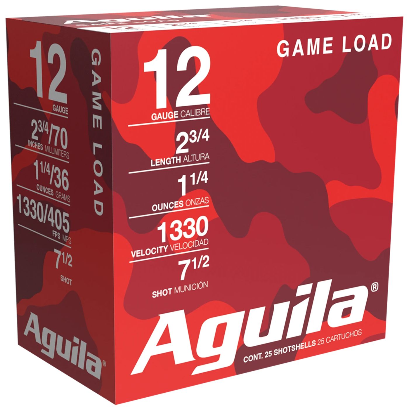 Txat Aguila Ammunition High Velocity Field Shotshells 12 ga 2-3/4in 1/4oz 1