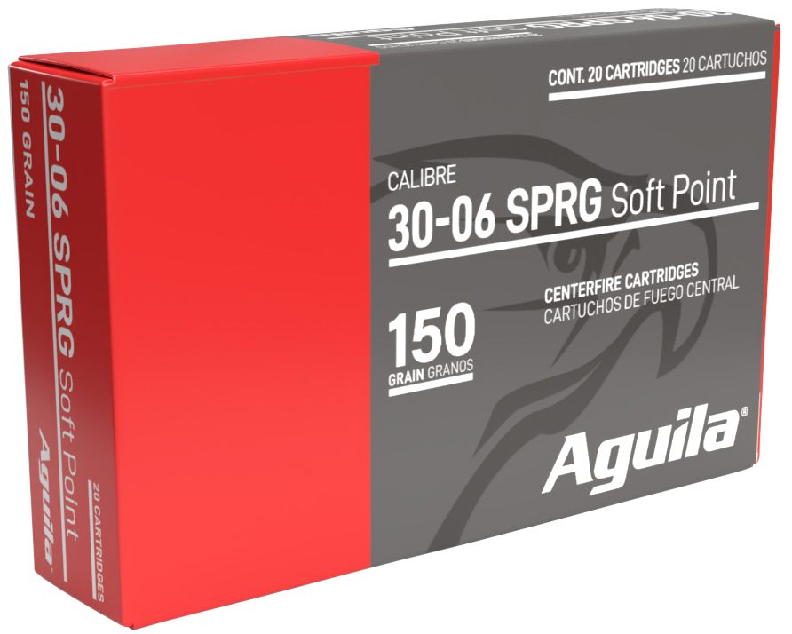 Txat Aguila Ammunition 8108AG 30-06 Springfield 150gr InterLock Boat Tail S