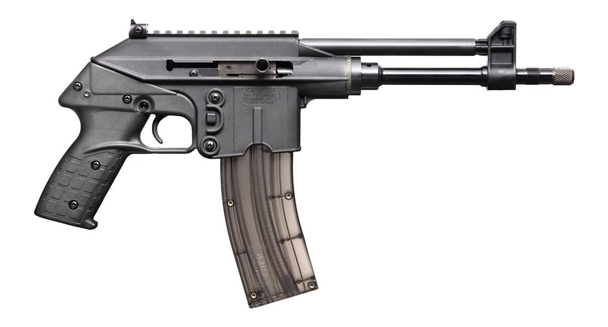 KEL TEC PLR22BLK 22 LR 26+1 10.20in All Black Steel/Threaded Barrel Polymer