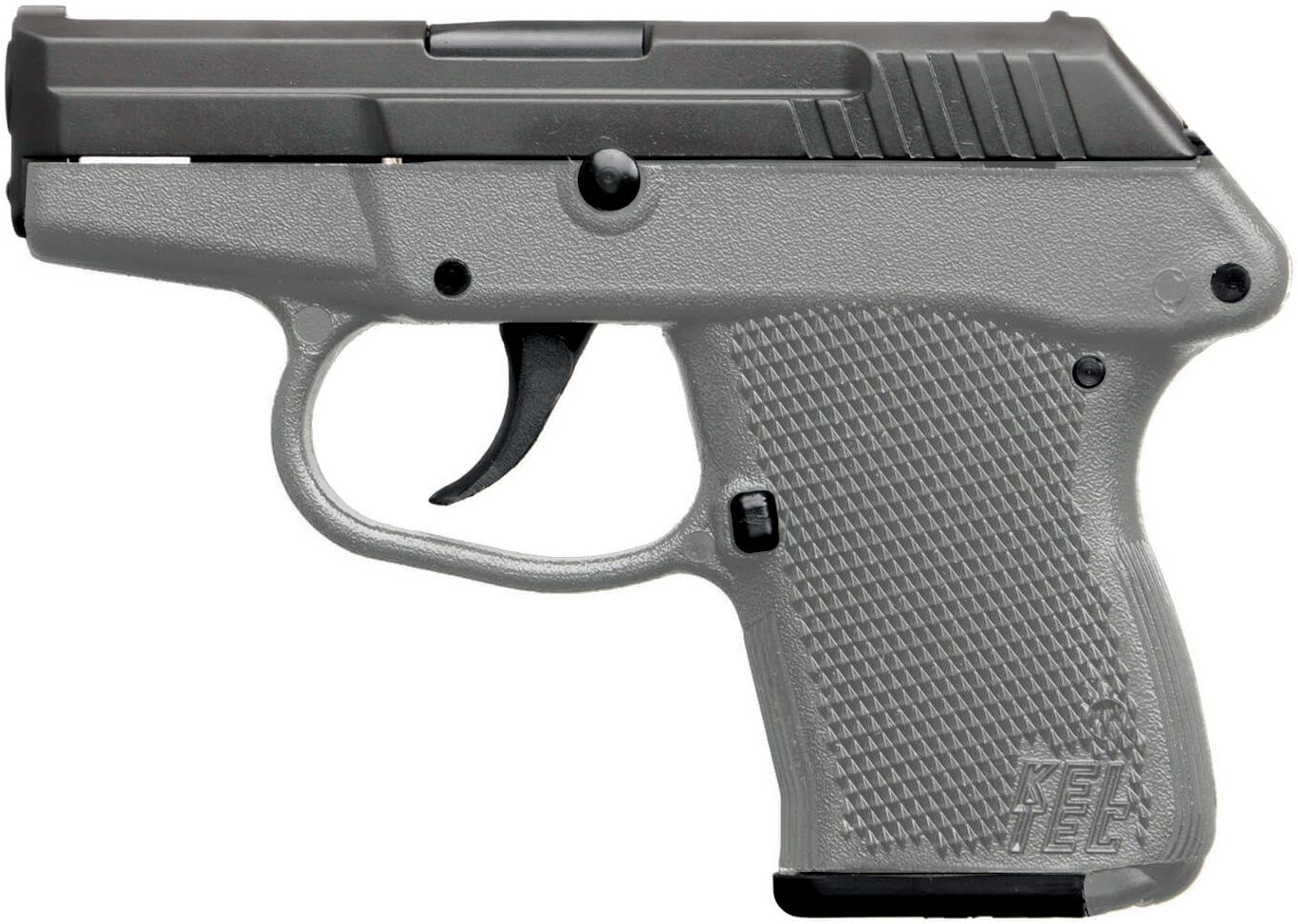 Kel Tec P32BGRY 32 ACP Caliber with 2.68in Barrel, 7+1 Capacity, Gray Finis