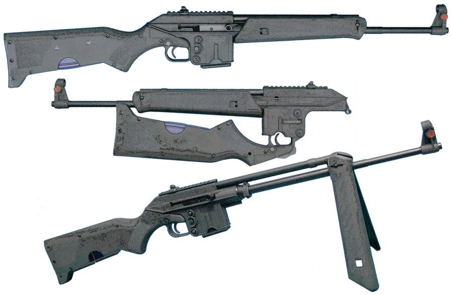 Kel Tec SU16BLK Sport Utility 5.56x45mm Nato Caliber with 18.50in Barrel, 1 view 2