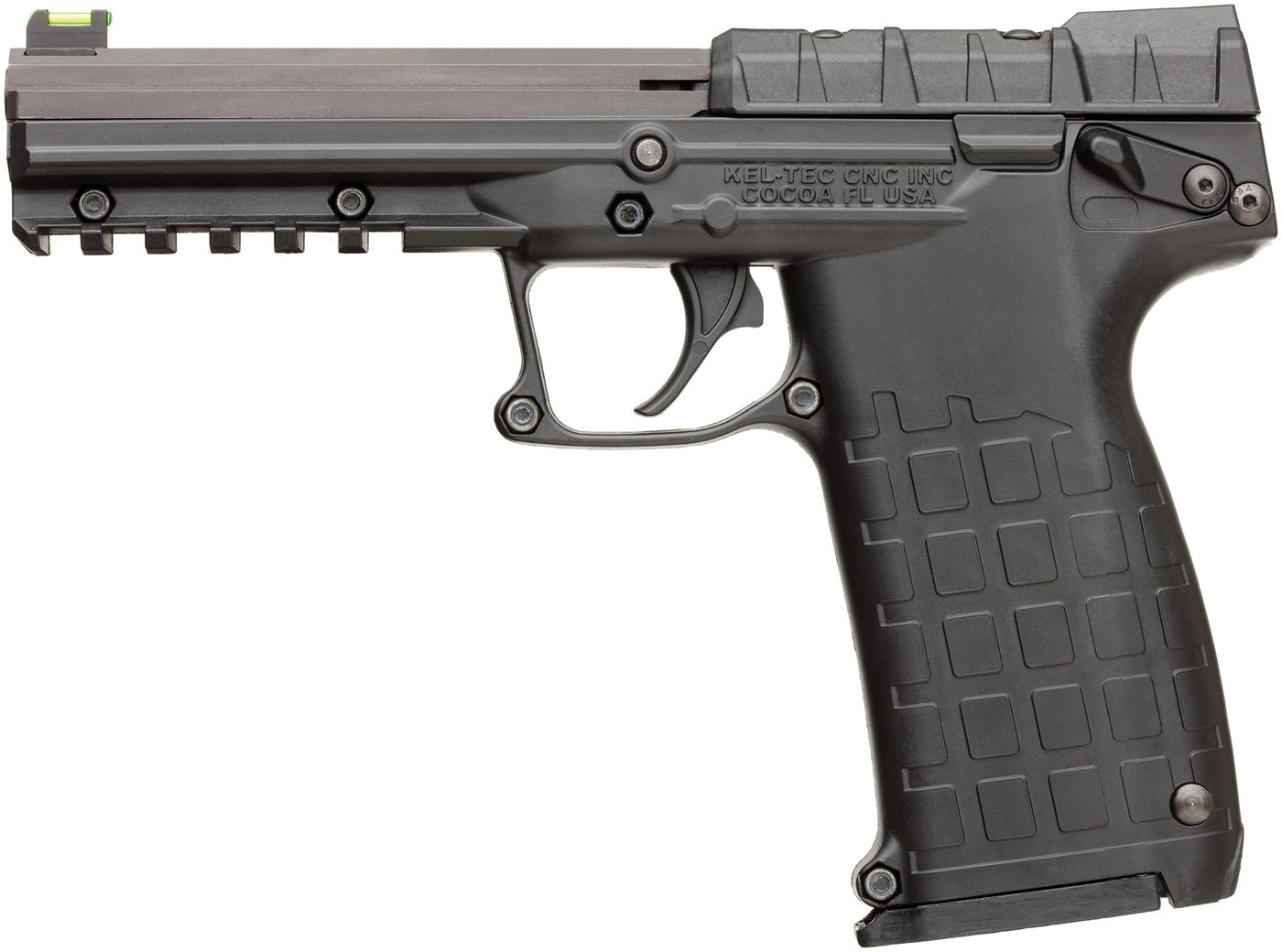 Kel Tec PMR30BBLK 22 WMR 30+1 4.30in All Black Fluted Steel Barrel Serrated