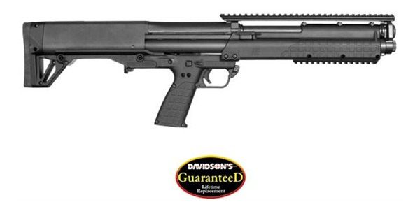 Kel Tec KSGBLK Black 12 Gauge 18.50in 3in 14+1 Rec/Barrel Polymer Fixed Sto view 3