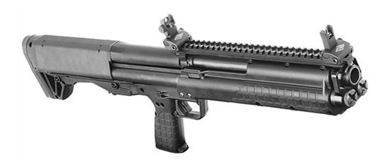 Kel Tec KSGBLK Black 12 Gauge 18.50in 3in 14+1 Rec/Barrel Polymer Fixed Sto view 4